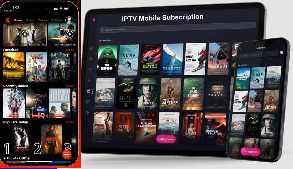 IPTV on iPhone iPad